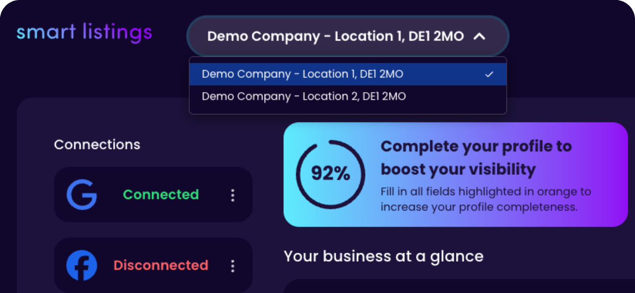 Smart Listing Multi Site Screenshot